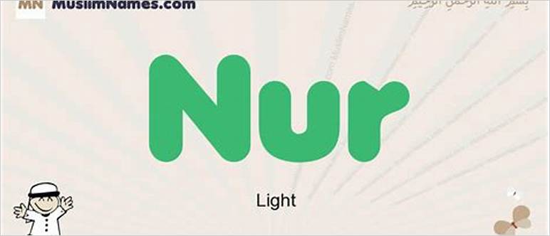 Nur name meaning